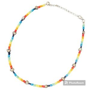 Rainbow Pride choker necklace 🌈